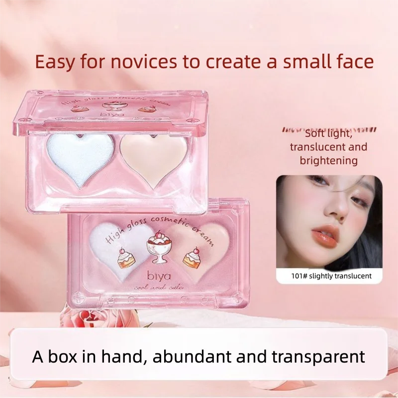 Biya Highlighter Blush Palette - Versatile For Both Natural Sweet Look, With Pearlescent Shine That Naturally Brightens And Adds
Biya Highlighter Blush Palette - Versatile For Both Natural Sweet Look, With Pearlescent Shine That Naturally Brightens And Adds