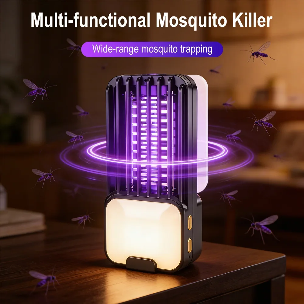 Multifunctional Mosquito Killer Lamp USB 5W Electric Shock Sticky Trap 3 Lighting Modes Portable Bug Zapper For Indoor Outdoor
Multifunctional Mosquito Killer Lamp USB 5W Electric Shock Sticky Trap 3 Lighting Modes Portable Bug Zapper For Indoor Outdoor