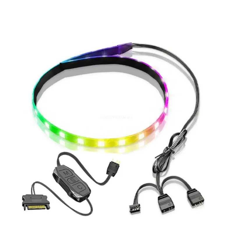 5V ARGB PC Case LED Light Bar 3PIN Desktop Computer Lamp Strip 40cm DIY Lighting RGB Decoration Dropship
5V ARGB PC Case LED Light Bar 3PIN Desktop Computer Lamp Strip 40cm DIY Lighting RGB Decoration Dropship