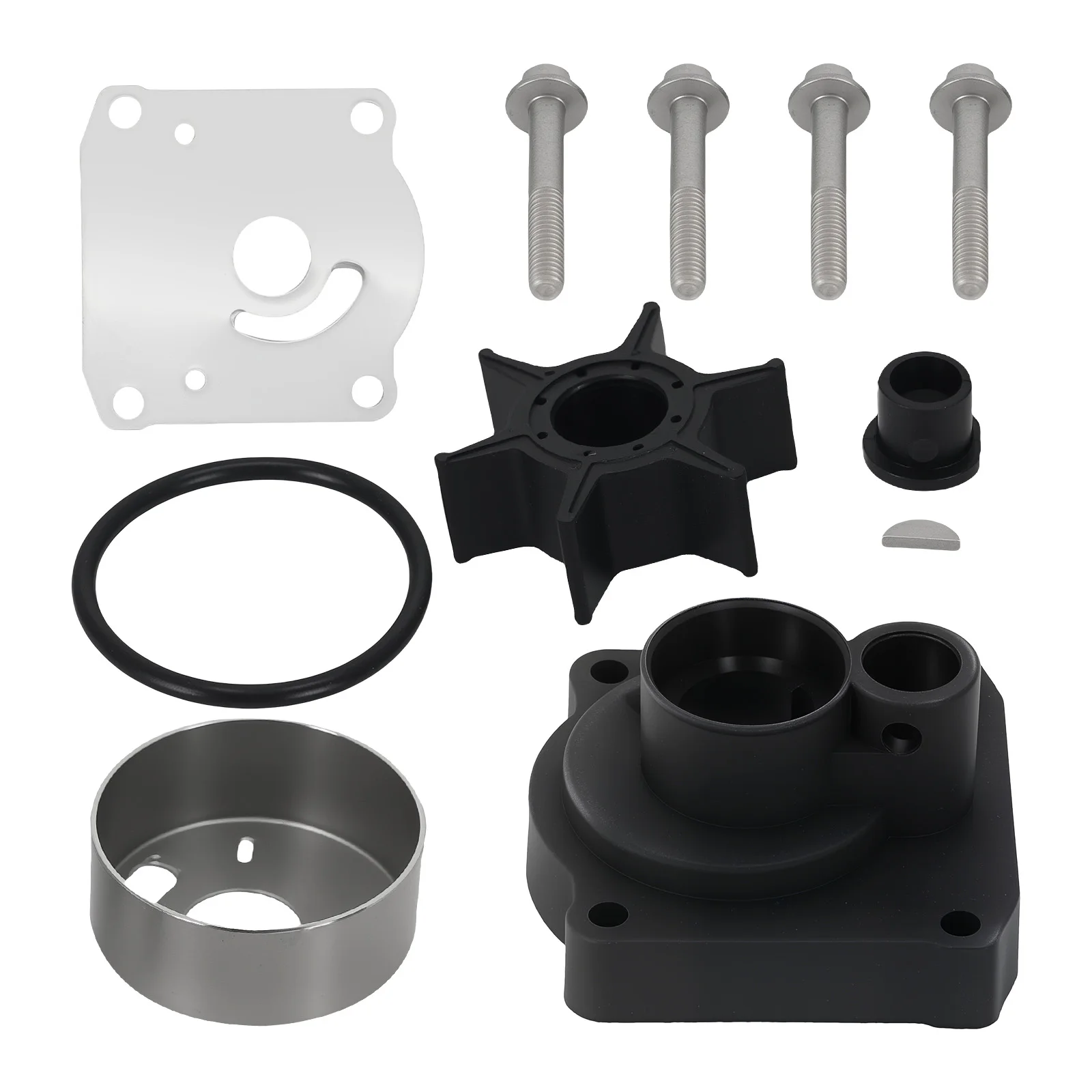 Impeller Kit for Yamaha F25 F25A F25B 4 Stroke 25HP 2009-2017 61N-W0078-00
Impeller Kit for Yamaha F25 F25A F25B 4 Stroke 25HP 2009-2017 61N-W0078-00