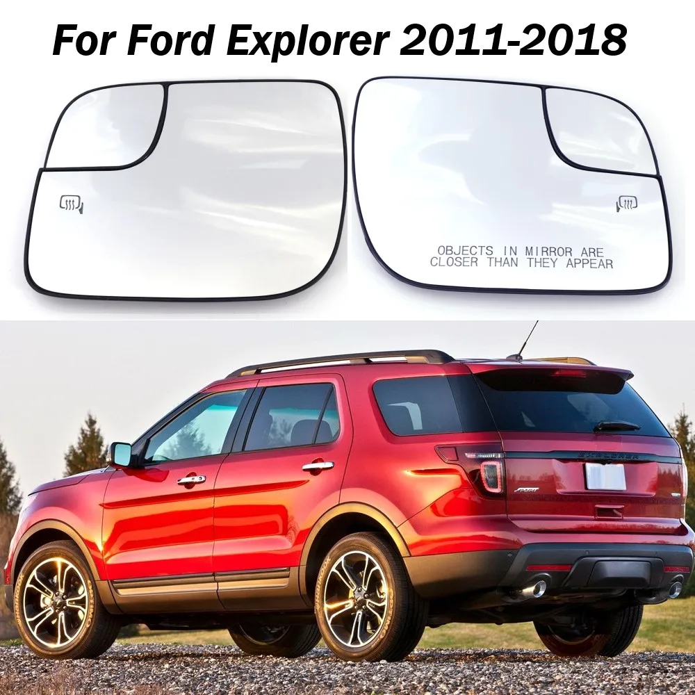 Белое стекло с подогревом для бокового зеркала заднего вида, левое и правое, замена для Ford Explorer 2011 2012 2013 2014 2015 2016 2017 
Белое стекло с подогревом для бокового зеркала заднего вида, левое и правое, замена для Ford Explorer 2011 2012 2013 2014 2015 2016 2017