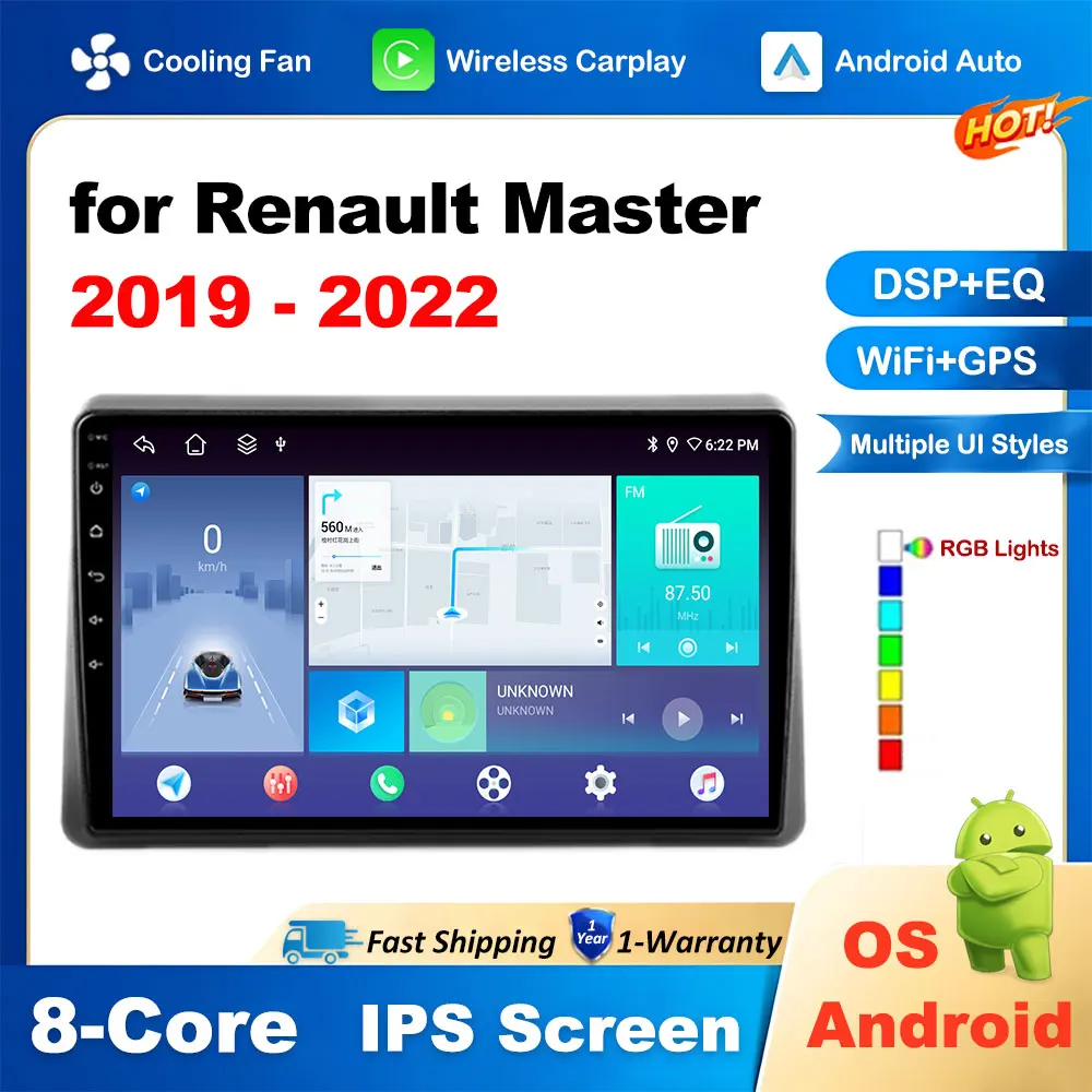 GPS Navigation Car Video for Renault Master 2019 2020 2021 2022 Audio Multimedia Player Bluetooth 2.5D Touch Screen Accessories
GPS Navigation Car Video for Renault Master 2019 2020 2021 2022 Audio Multimedia Player Bluetooth 2.5D Touch Screen Accessories