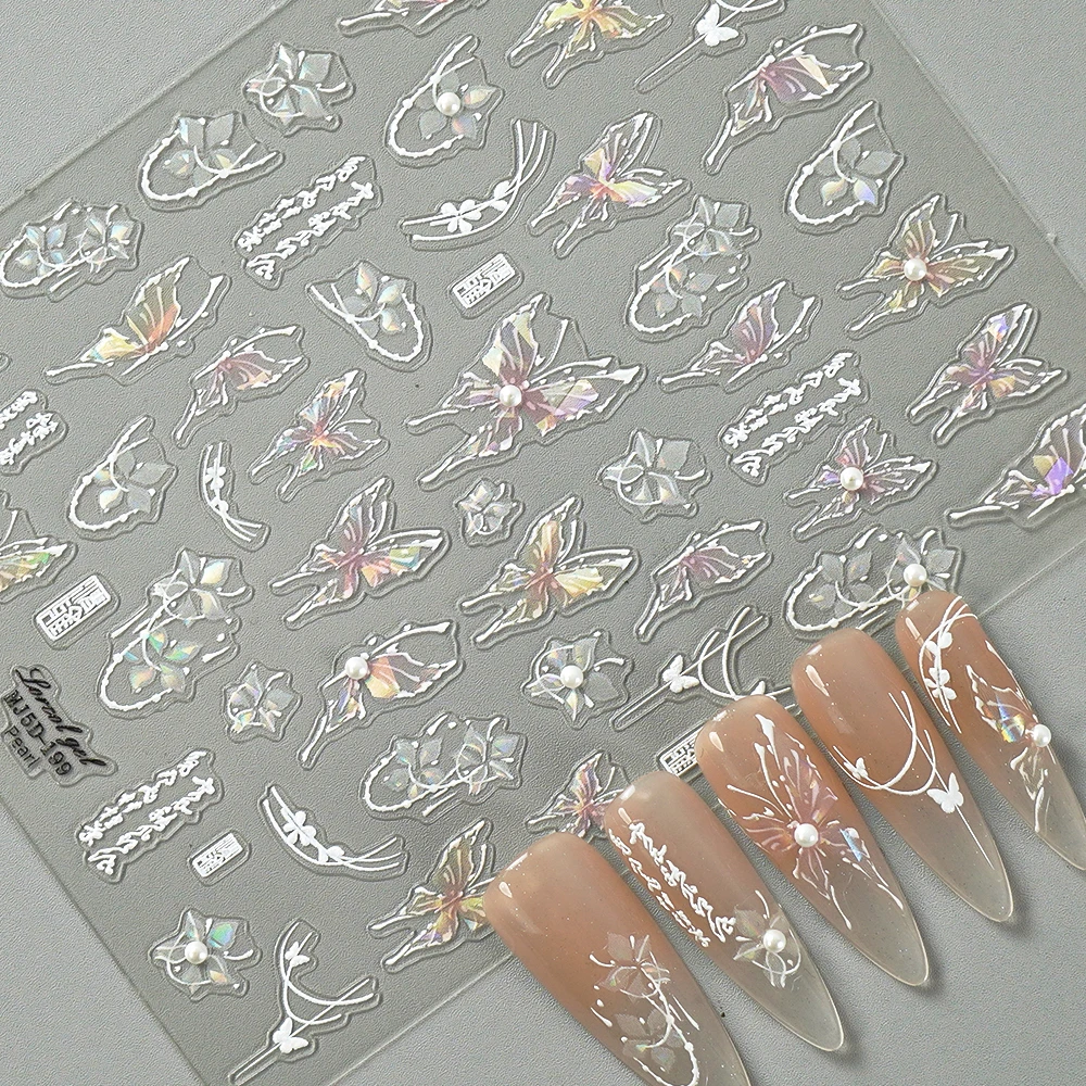 3D Summer Glow Multi-Color Butterfly Nail Art Stickers DIY Easy Apply No Dry Time Required Nail Decals
3D Summer Glow Multi-Color Butterfly Nail Art Stickers DIY Easy Apply No Dry Time Required Nail Decals