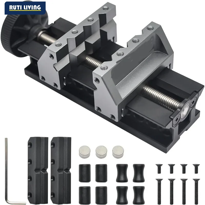 Mini Vise Small Self-Centering Precision Desktop Fixture Flat Pliers Workbench Kit
Mini Vise Small Self-Centering Precision Desktop Fixture Flat Pliers Workbench Kit