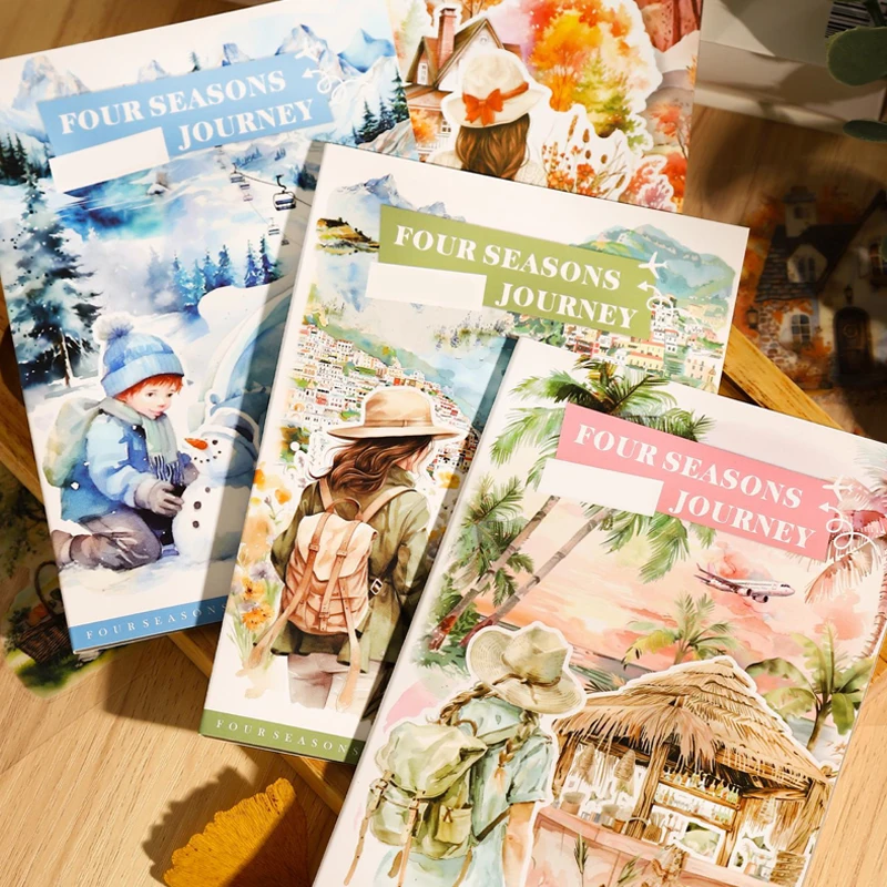 Mr. Paper,4 Styles, 20pcs/book,Four Seasons Travel Themed Die-cutting Sticker Book, Scrapbook Diary,water Cup Decoration Sticker
Mr. Paper,4 Styles, 20pcs/book,Four Seasons Travel Themed Die-cutting Sticker Book, Scrapbook Diary,water Cup Decoration Sticker