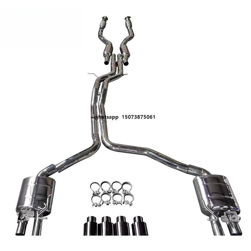 JTLD High Quality Valved Sport 304SS Exhaust System for 2016 S7 C7.5 C7 4.0T
JTLD High Quality Valved Sport 304SS Exhaust System for 2016 S7 C7.5 C7 4.0T