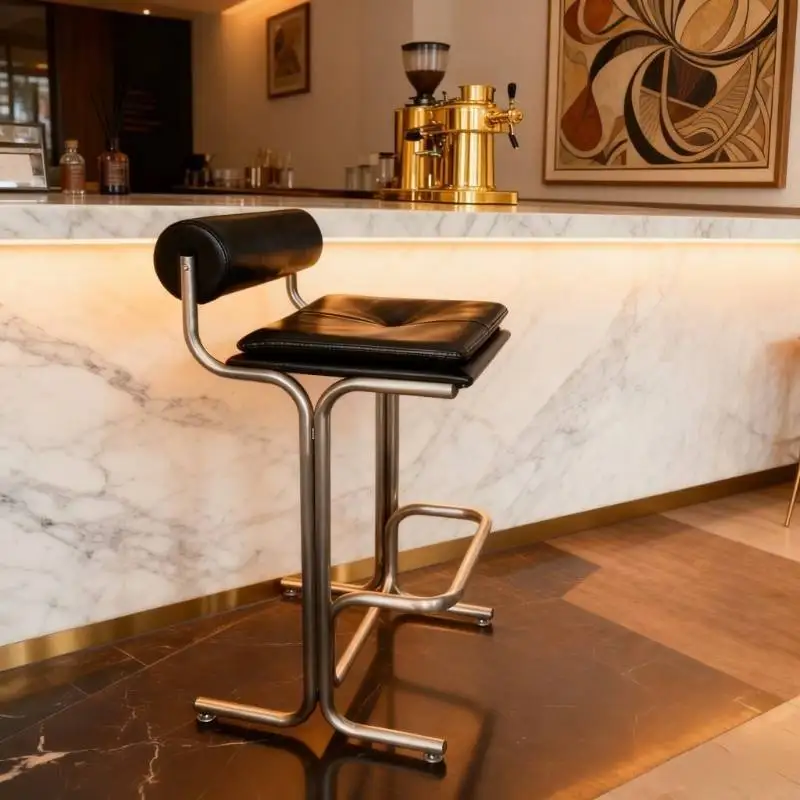 Elegant Decorative Bar Chair Modern Lightweight Pliable Mobile Bar Chair Office Luxury Bancos De Barra De Cocina Bar Furniture
Elegant Decorative Bar Chair Modern Lightweight Pliable Mobile Bar Chair Office Luxury Bancos De Barra De Cocina Bar Furniture