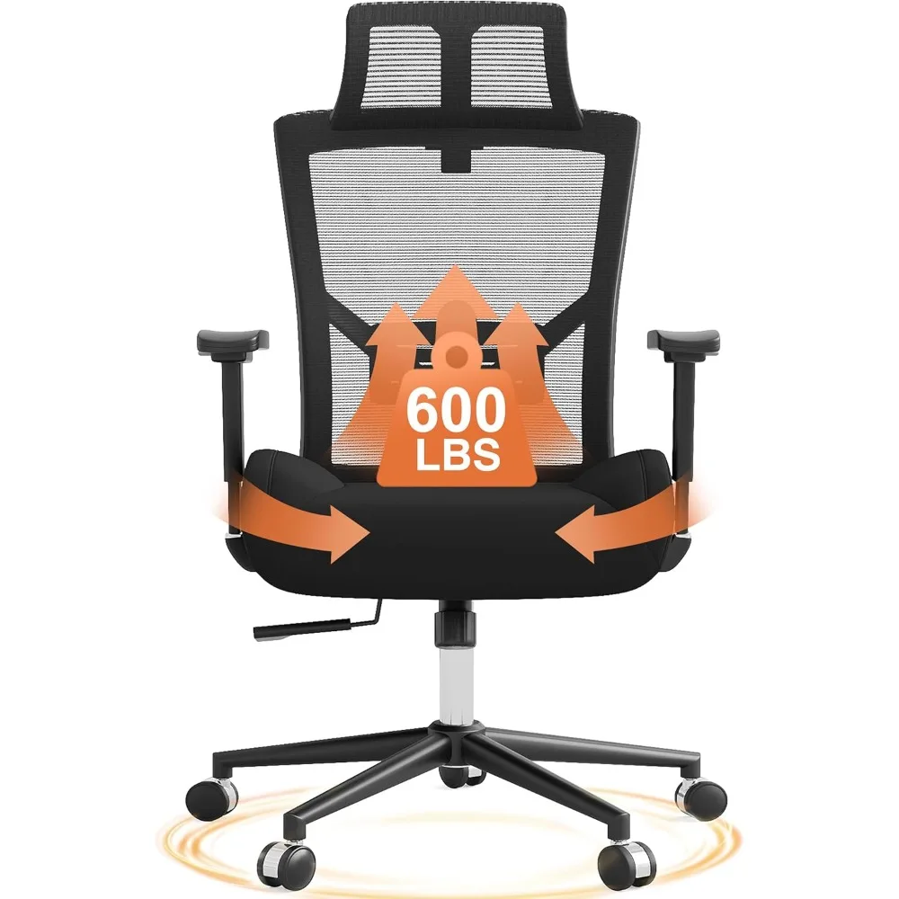 Эргономичное сетчатое офисное кресло, компьютерное кресло 600 фунтов с регулируемой поясничной опорой и подлокотником, офисные стулья широкого цвета
Эргономичное сетчатое офисное кресло, компьютерное кресло 600 фунтов с регулируемой поясничной опорой и подлокотником, офисные стулья широкого цвета