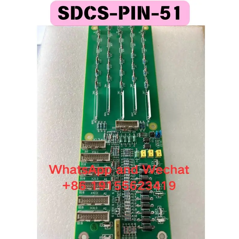 Б/у SDCS-PIN-51 ABB Плата измерения регулятора скорости постоянного тока Функциональный тест ОК Быстрая доставка
Б/у SDCS-PIN-51 ABB Плата измерения регулятора скорости постоянного тока Функциональный тест ОК Быстрая доставка