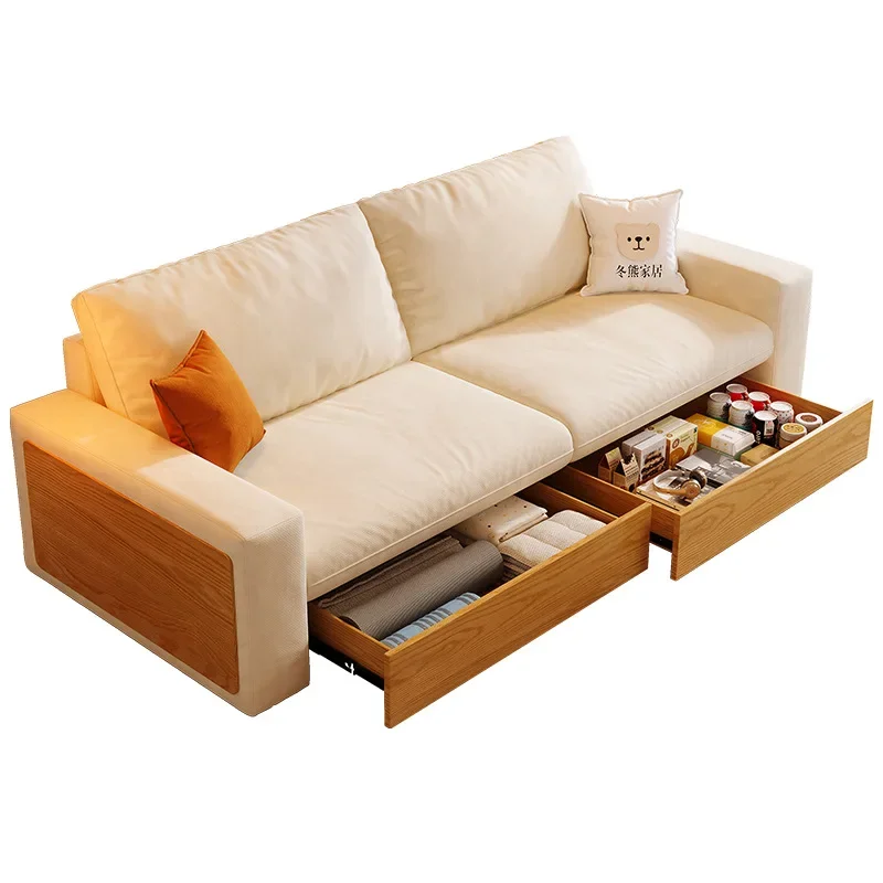 Multifunctional living room Japanese-style small apartment tofu block fabric sofa storage solid wood sofa customization
Multifunctional living room Japanese-style small apartment tofu block fabric sofa storage solid wood sofa customization