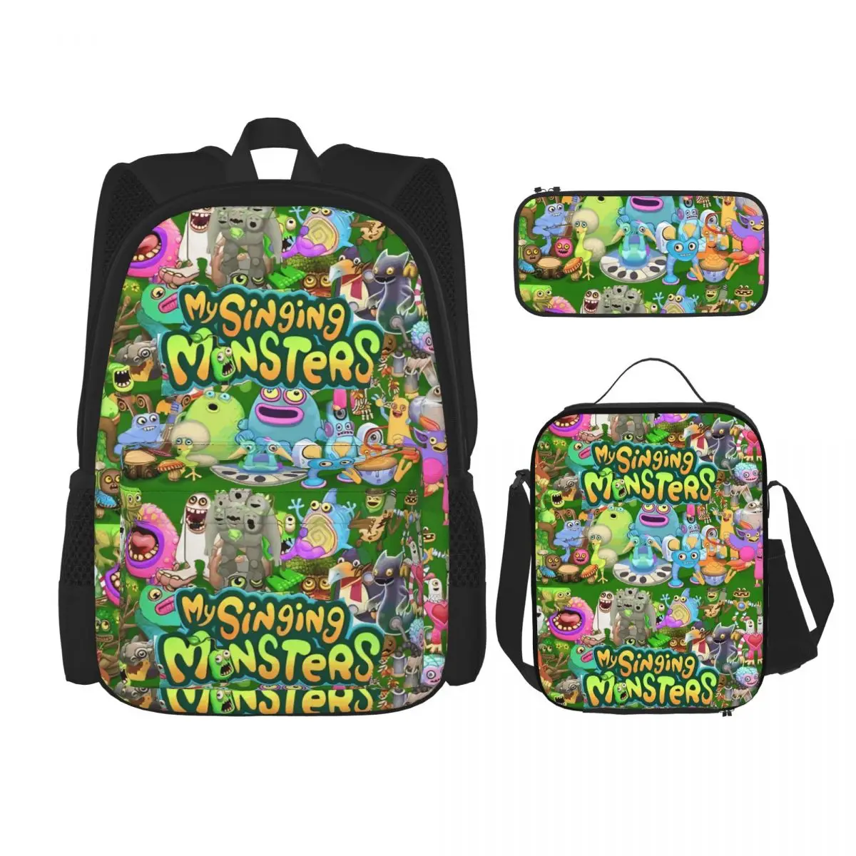 My Singing Monsters Gartoon 3pecs/set Backpack for Student Game Shoulder Bag Lunch bag Pencil Case
My Singing Monsters Gartoon 3pecs/set Backpack for Student Game Shoulder Bag Lunch bag Pencil Case