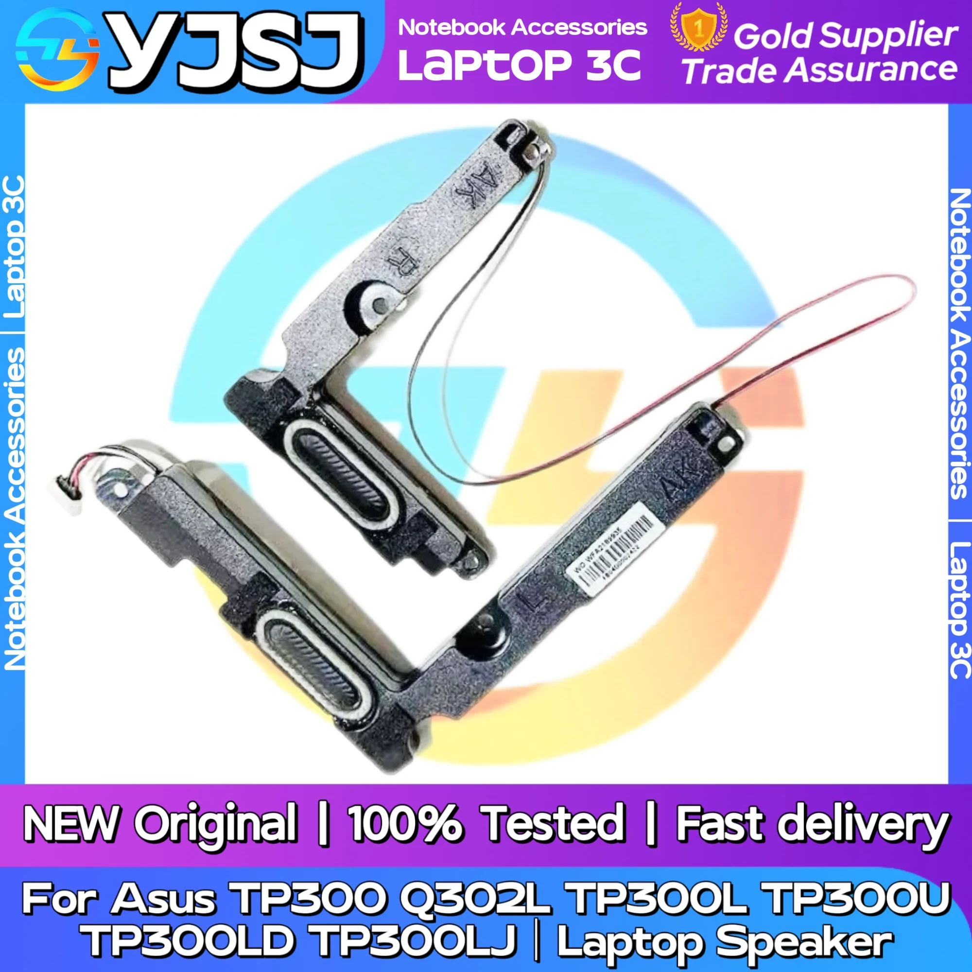 New Original Laptop Notebook Audio Speaker For Asus TP300 Q302L TP300L TP300U TP300LD TP300LJ built-in left and right speaker
New Original Laptop Notebook Audio Speaker For Asus TP300 Q302L TP300L TP300U TP300LD TP300LJ built-in left and right speaker