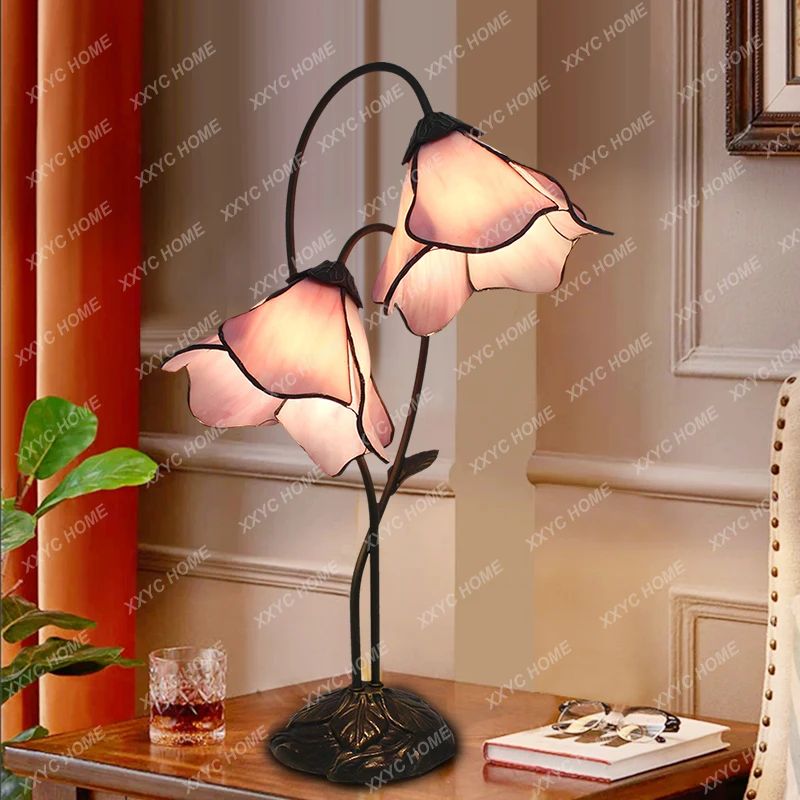 Tiffany Creative Lotus Desk Lamp Living Room Sofa Corner Master Bedside Lamp Atmospheric Villa Homestay Restaurant Lamp
Tiffany Creative Lotus Desk Lamp Living Room Sofa Corner Master Bedside Lamp Atmospheric Villa Homestay Restaurant Lamp