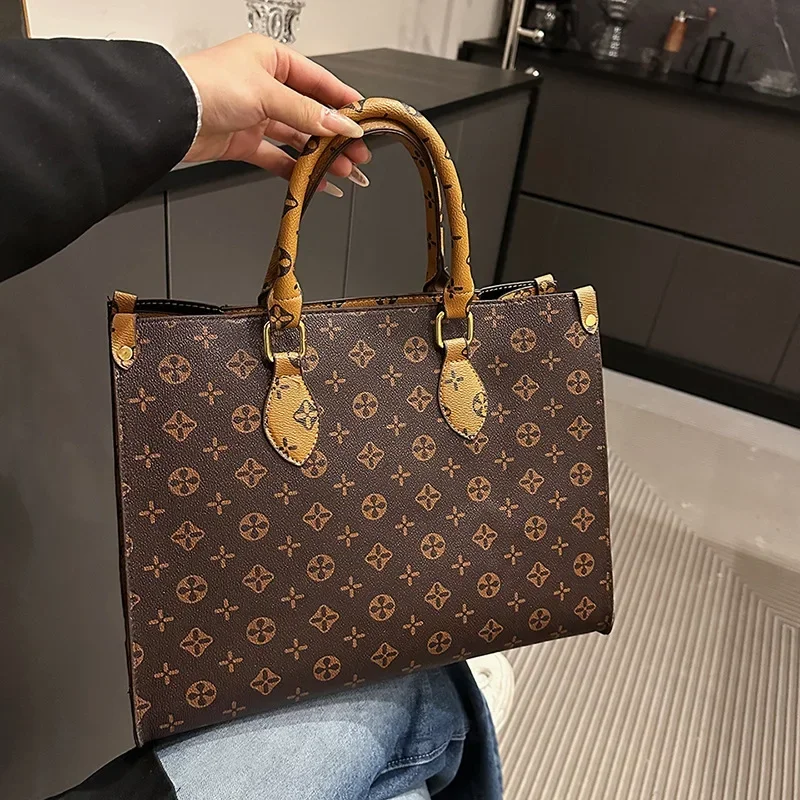 2025 Women's New Personalized Luxury Vintage Large Capacity Tote Bag - Versatile Daily Commute Essentials for Ladies
2025 Women's New Personalized Luxury Vintage Large Capacity Tote Bag - Versatile Daily Commute Essentials for Ladies