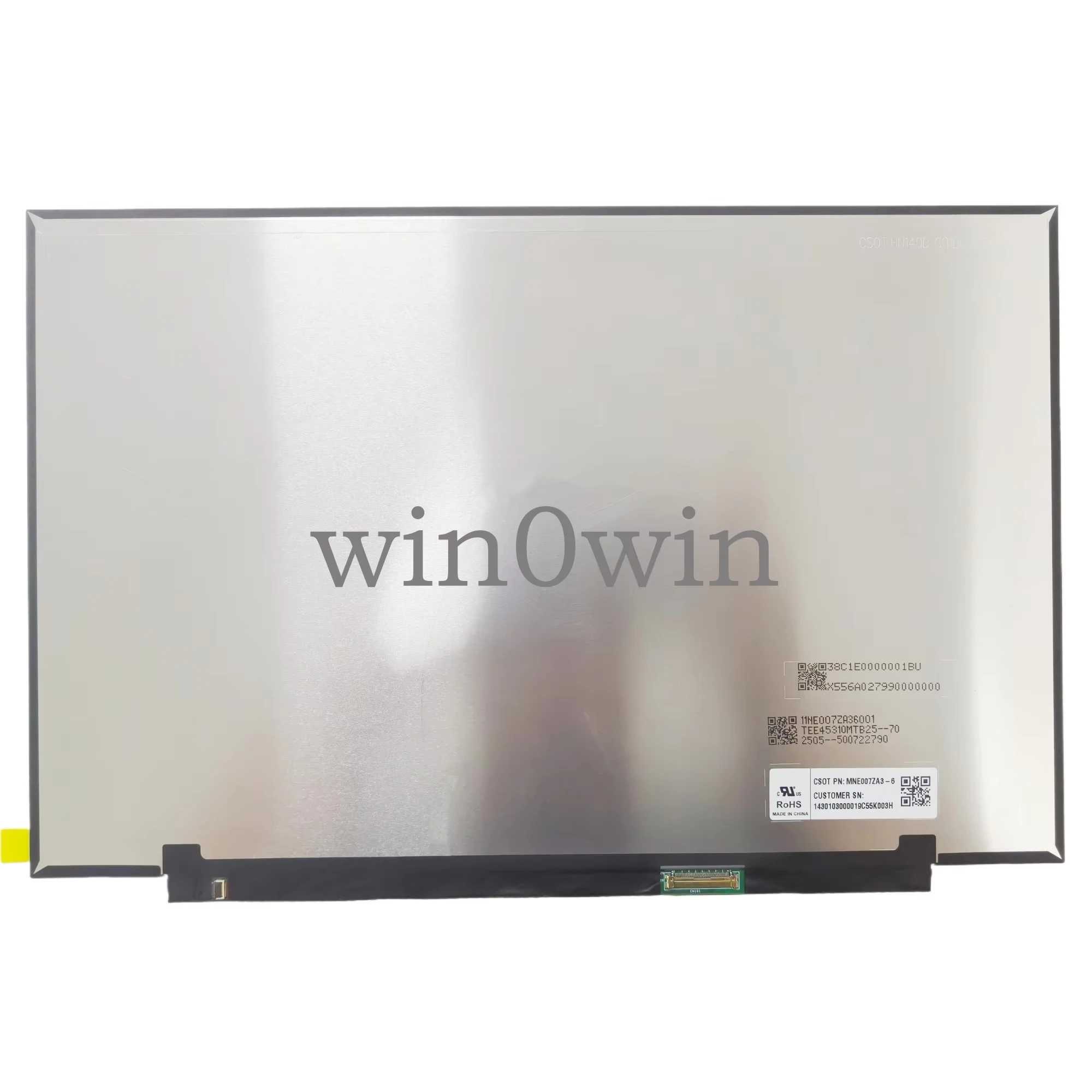 MNE007ZA3-6 14.0 inch 120HZ 2880x1800 EDP Laptop LCD Display Screen 100% sRGB NEW
MNE007ZA3-6 14.0 inch 120HZ 2880x1800 EDP Laptop LCD Display Screen 100% sRGB NEW
