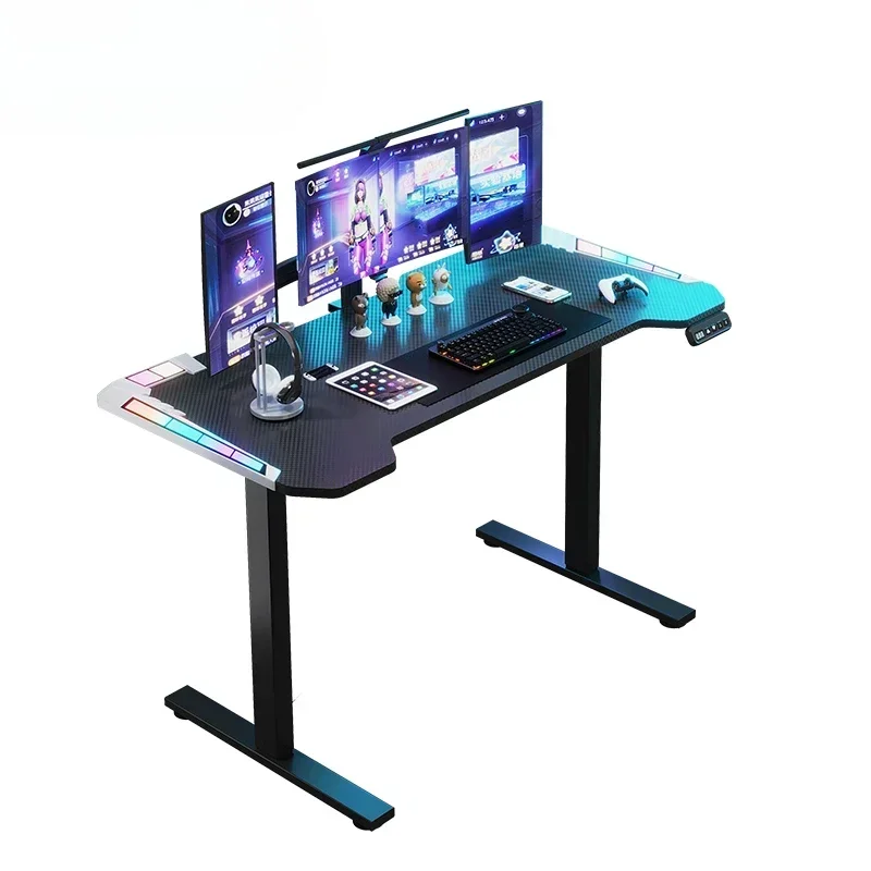 l For Hydraulics Smart PC Gaming Table LED Lights RGB Lighting Chair Durable Carbon Fiber Frame Eureka Ergonomic Desk
l For Hydraulics Smart PC Gaming Table LED Lights RGB Lighting Chair Durable Carbon Fiber Frame Eureka Ergonomic Desk