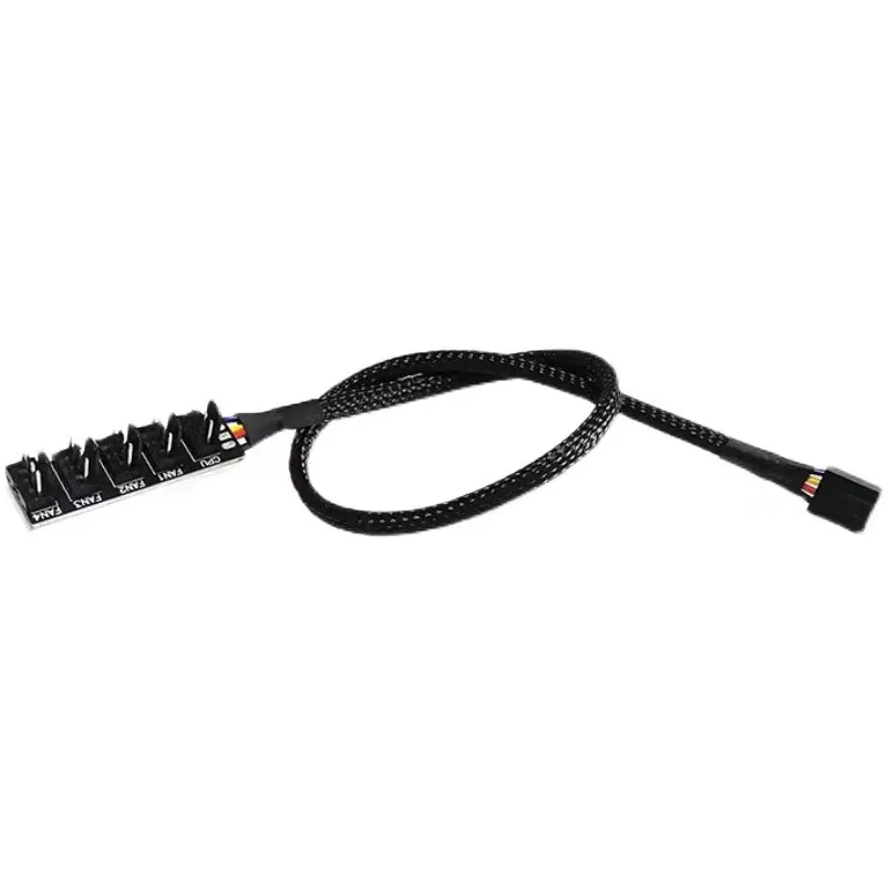 CX FUTRUE 4PIN PWM Chassis Fan With One To Five Temperature Control Interface Hub, Made Of ABS Material.
CX FUTRUE 4PIN PWM Chassis Fan With One To Five Temperature Control Interface Hub, Made Of ABS Material.