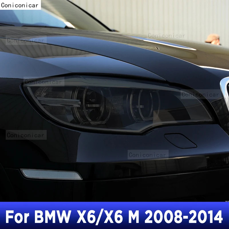 2 Pcs M Performance Car Headlight Protective Film Transparent Smoked Black TPU Sticker For BMW X6 2008-2014 E71 M Accessories
2 Pcs M Performance Car Headlight Protective Film Transparent Smoked Black TPU Sticker For BMW X6 2008-2014 E71 M Accessories