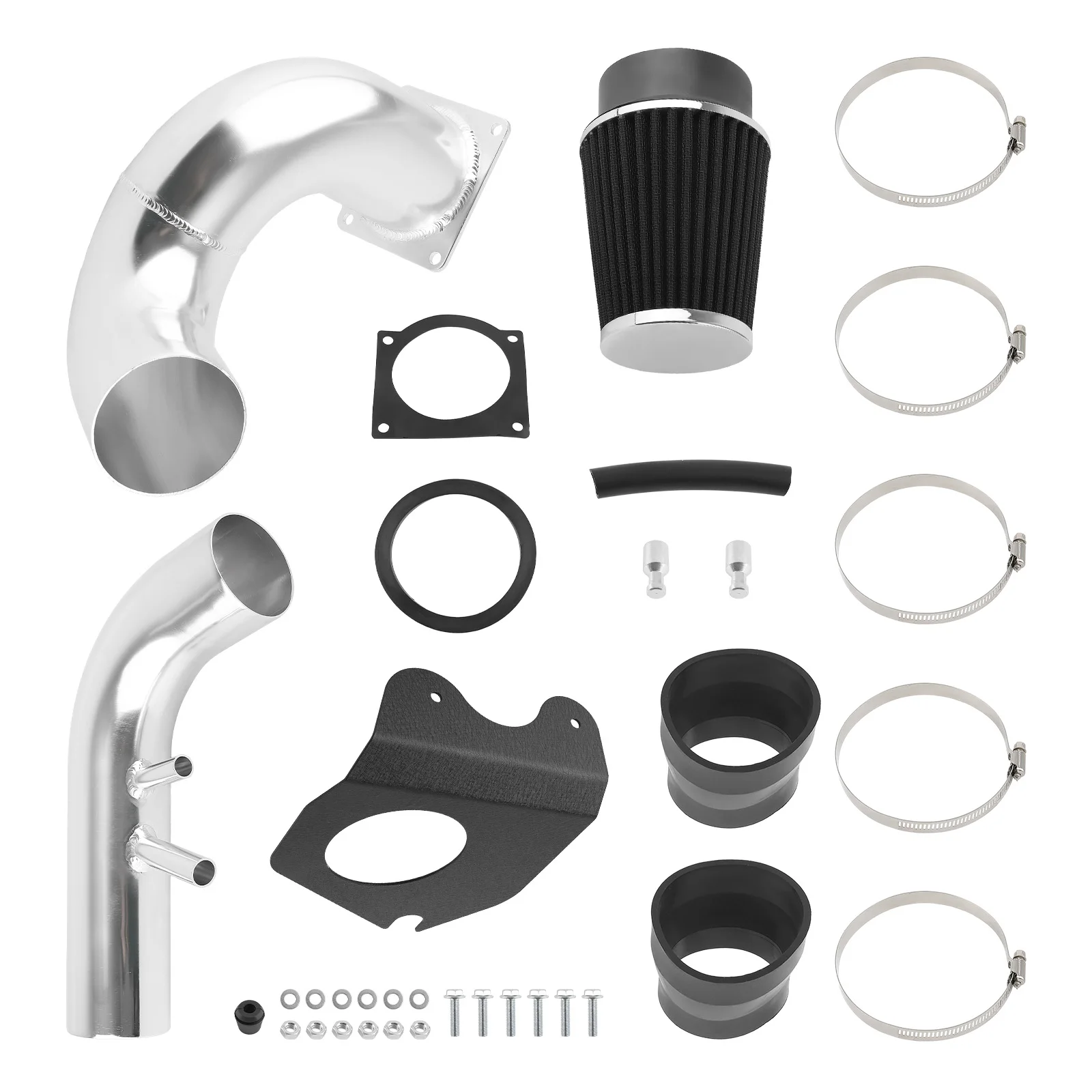Комплект системы холодного впуска воздуха + черный фильтр для Ford Mustang GT 4.6L V8 1996-2004
Комплект системы холодного впуска воздуха + черный фильтр для Ford Mustang GT 4.6L V8 1996-2004