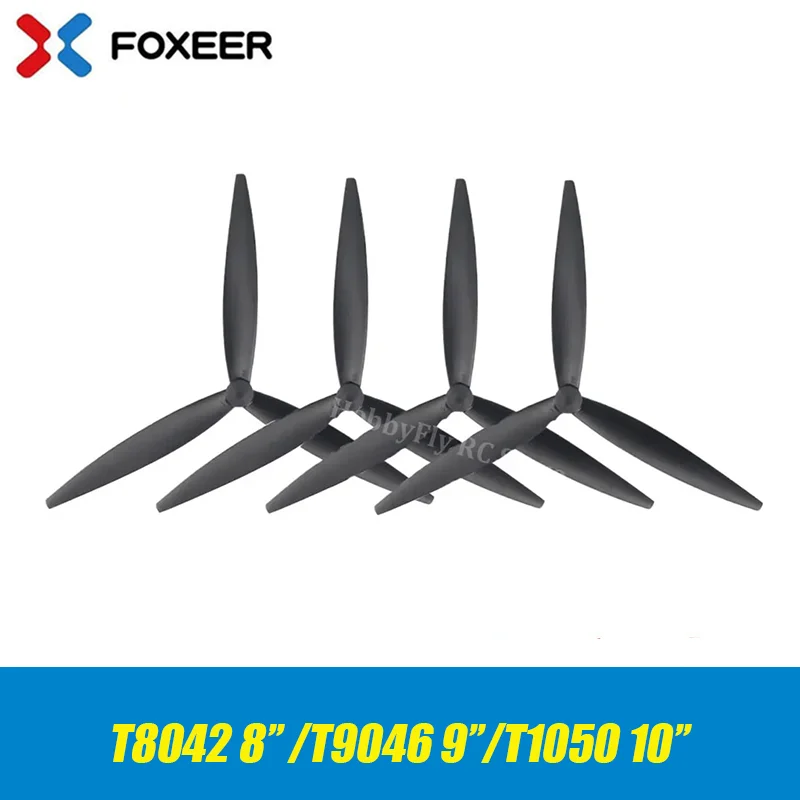 2 пары (2CW + 2CCW) FOXEER DALPROP New Cyclone T8042 8 дюймов/T9046 9 дюймов/T1050 10-дюймовый пропеллер 5 мм втулка для деталей RC FPC дрона дальнего действия
2 пары (2CW + 2CCW) FOXEER DALPROP New Cyclone T8042 8 дюймов/T9046 9 дюймов/T1050 10-дюймовый пропеллер 5 мм втулка для деталей RC FPC дрона дальнего действия