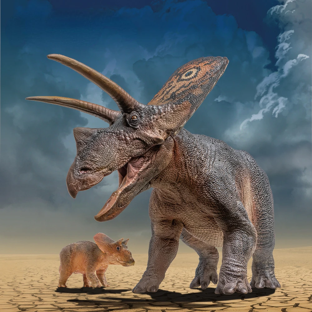PNSO Dinosaur Museums Series:Torosaurus Aubrey & Dabei 1:35 Scientific Art Model
PNSO Dinosaur Museums Series:Torosaurus Aubrey & Dabei 1:35 Scientific Art Model