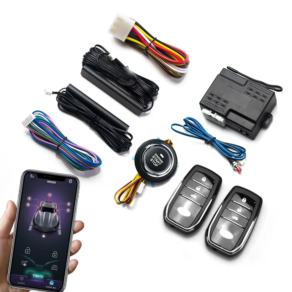 Cierre Centralizado Universal Systems Start Stop Button Bluetooth app Keyless Start Entry 2 Remote Controls Remote Start
Cierre Centralizado Universal Systems Start Stop Button Bluetooth app Keyless Start Entry 2 Remote Controls Remote Start