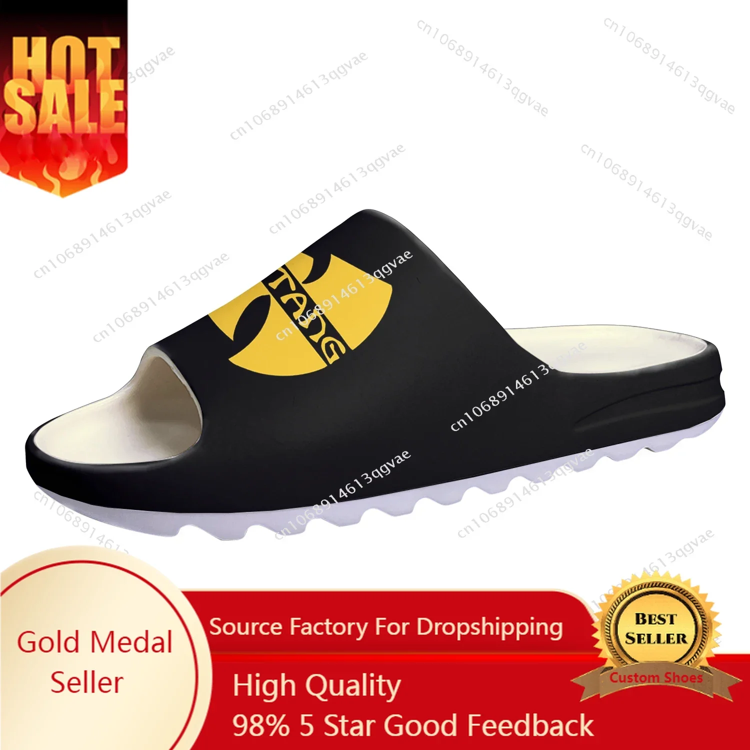 W-Wu-T Clan Soft Sole Sllipers Home Clogs Customized Water Shoes Mens Women Teenager TangStepping on Shit Bathroom Beach Sandals
W-Wu-T Clan Soft Sole Sllipers Home Clogs Customized Water Shoes Mens Women Teenager TangStepping on Shit Bathroom Beach Sandals