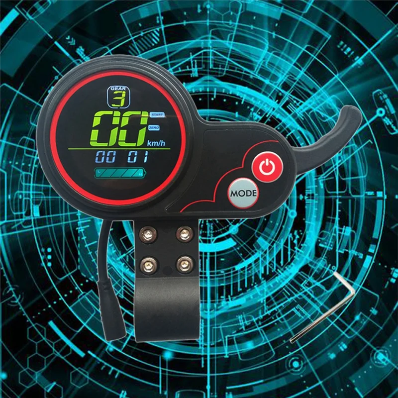 ABHS-48V Motor Controller Electric Scooter Instrument Display Electric Scooter Accessories For Shilop Electric Scooter 6Pin
ABHS-48V Motor Controller Electric Scooter Instrument Display Electric Scooter Accessories For Shilop Electric Scooter 6Pin