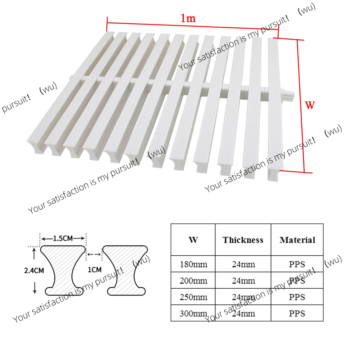 Swimming pool overflow mesh anti-skid board, swimming pool drainage grille equipment accessories
Swimming pool overflow mesh anti-skid board, swimming pool drainage grille equipment accessories