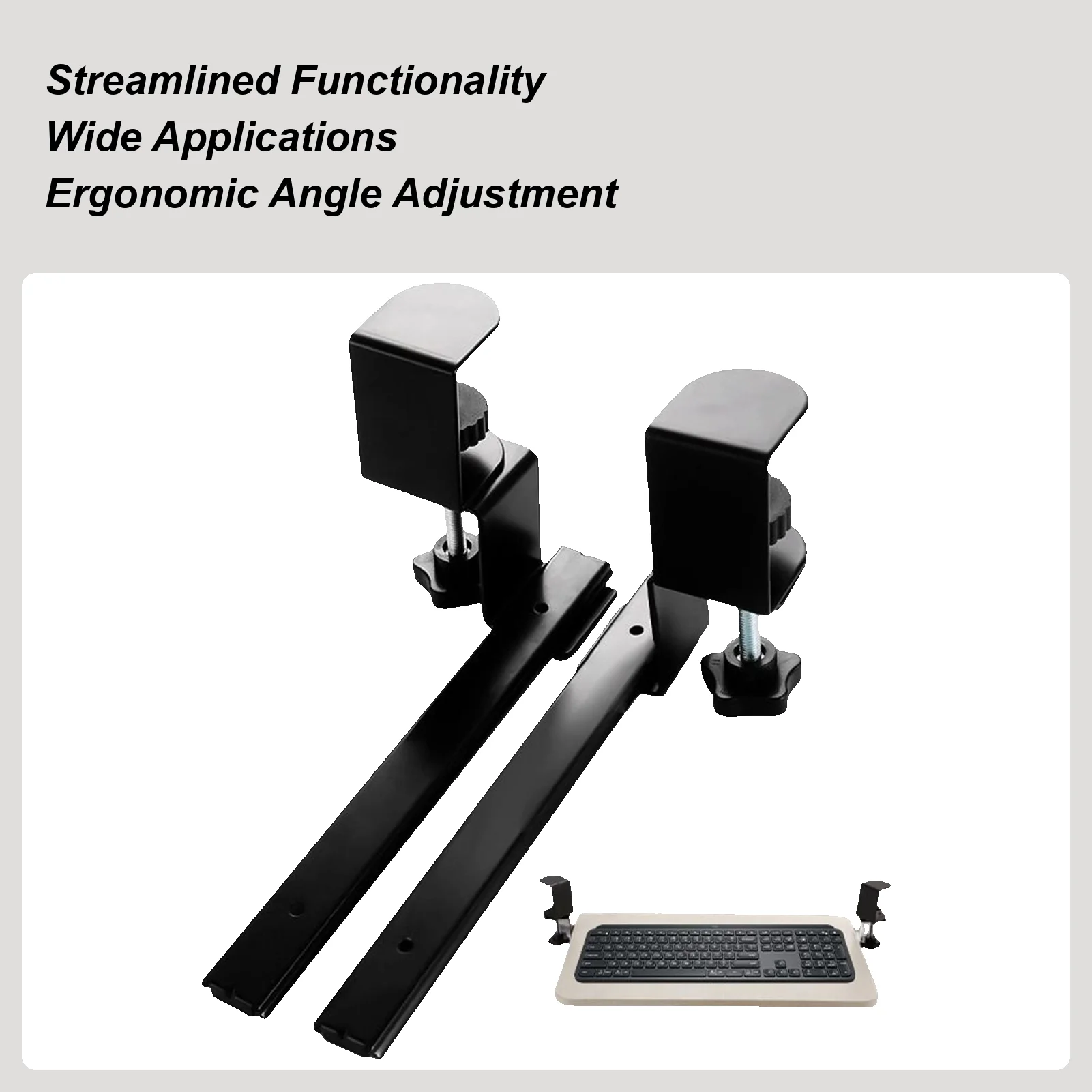 Under Desk Keyboard Rail Rotating Keyboard Slider Rails Arm Holder Tray Slider For Office Table Home Dorm Study Room PC Laptop
Under Desk Keyboard Rail Rotating Keyboard Slider Rails Arm Holder Tray Slider For Office Table Home Dorm Study Room PC Laptop