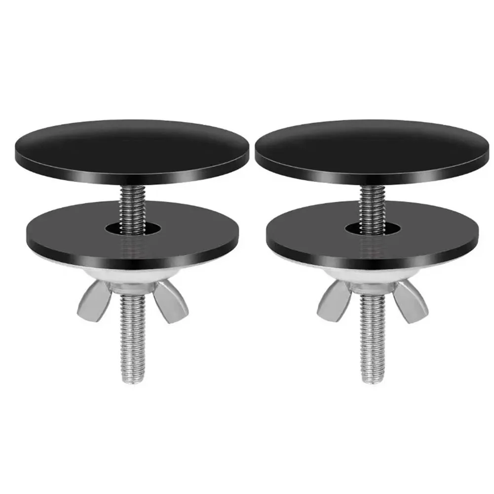 2 шт., заглушки для отверстий в раковине, из нержавеющей стали 
2 шт., заглушки для отверстий в раковине, из нержавеющей стали