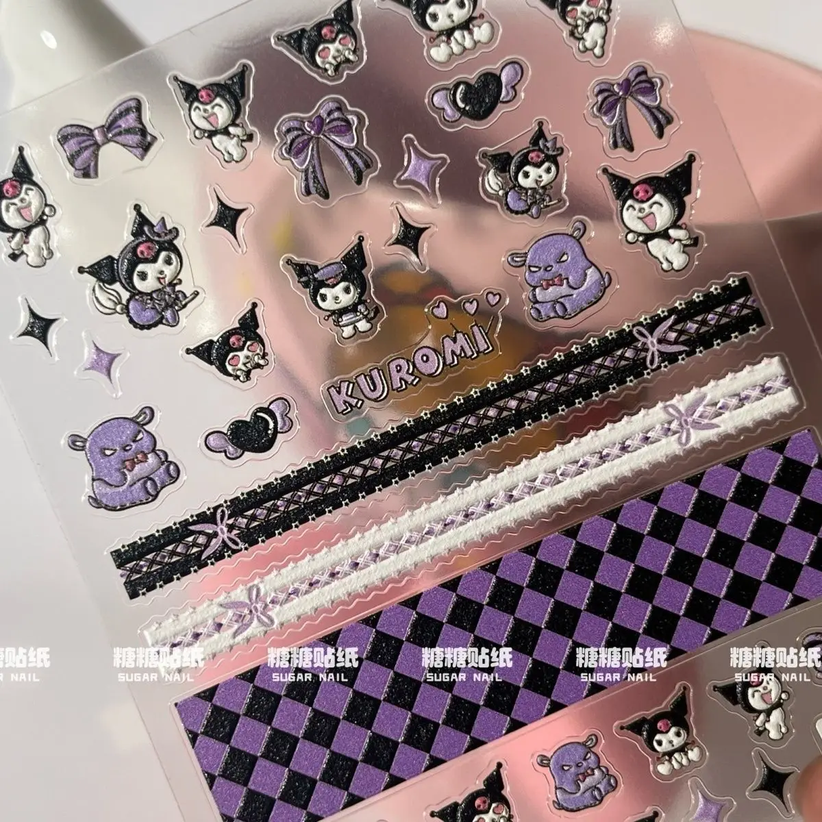 Sanrio Embossed Nail Stickers Kuromi Cinnamoroll Hello Kitty Waterproof Decals for Phone Case Journal Scrapbook DIY Craft
Sanrio Embossed Nail Stickers Kuromi Cinnamoroll Hello Kitty Waterproof Decals for Phone Case Journal Scrapbook DIY Craft