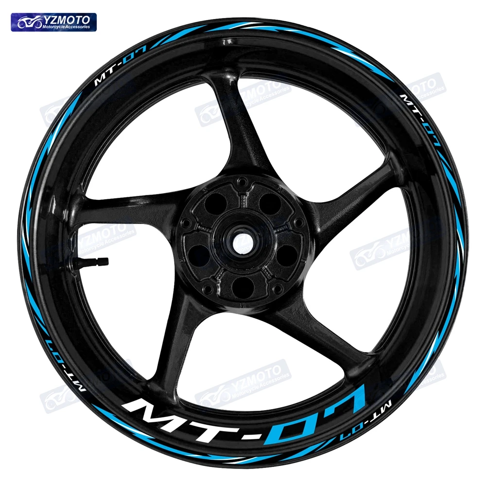 For MT-07 MT07 Motorcycle 17 Inch Front Rear Racing Decorate Wheel Stickers Car Reflective Rim Motorbike Hub Tape Decal Sticker
For MT-07 MT07 Motorcycle 17 Inch Front Rear Racing Decorate Wheel Stickers Car Reflective Rim Motorbike Hub Tape Decal Sticker