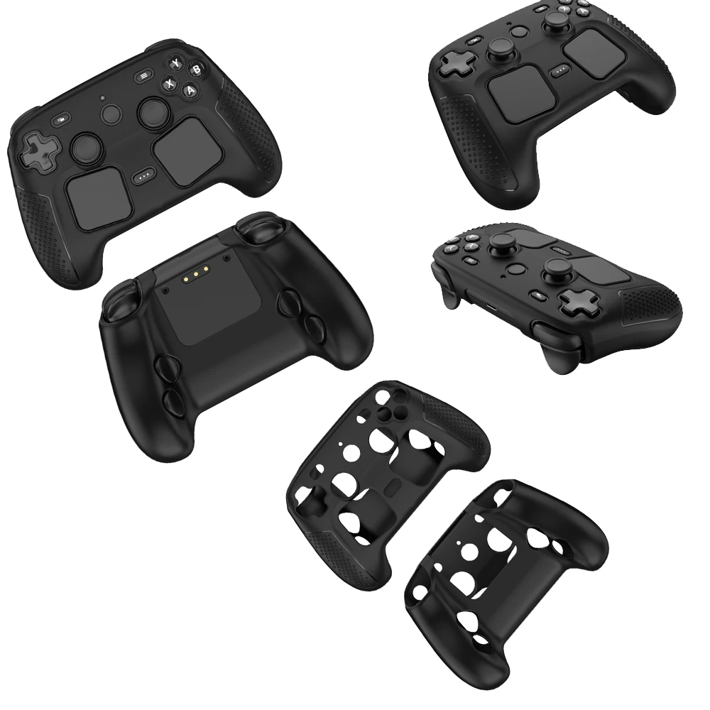 Silicone Protective Cover for Steam Controller 2, Anti-Slip Soft Skin Shell Game Controller Protector Sleeve Gaming Accessories
Silicone Protective Cover for Steam Controller 2, Anti-Slip Soft Skin Shell Game Controller Protector Sleeve Gaming Accessories
