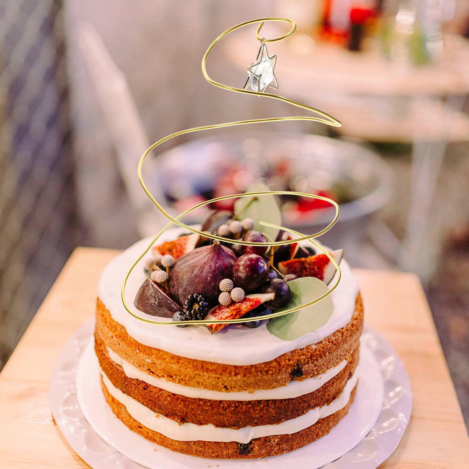 2 Pcs Iron Wire Spiral Cake Decoration Wedding Birthday Party nament Baking Food Topper Spiral Tree Decorations
2 Pcs Iron Wire Spiral Cake Decoration Wedding Birthday Party nament Baking Food Topper Spiral Tree Decorations