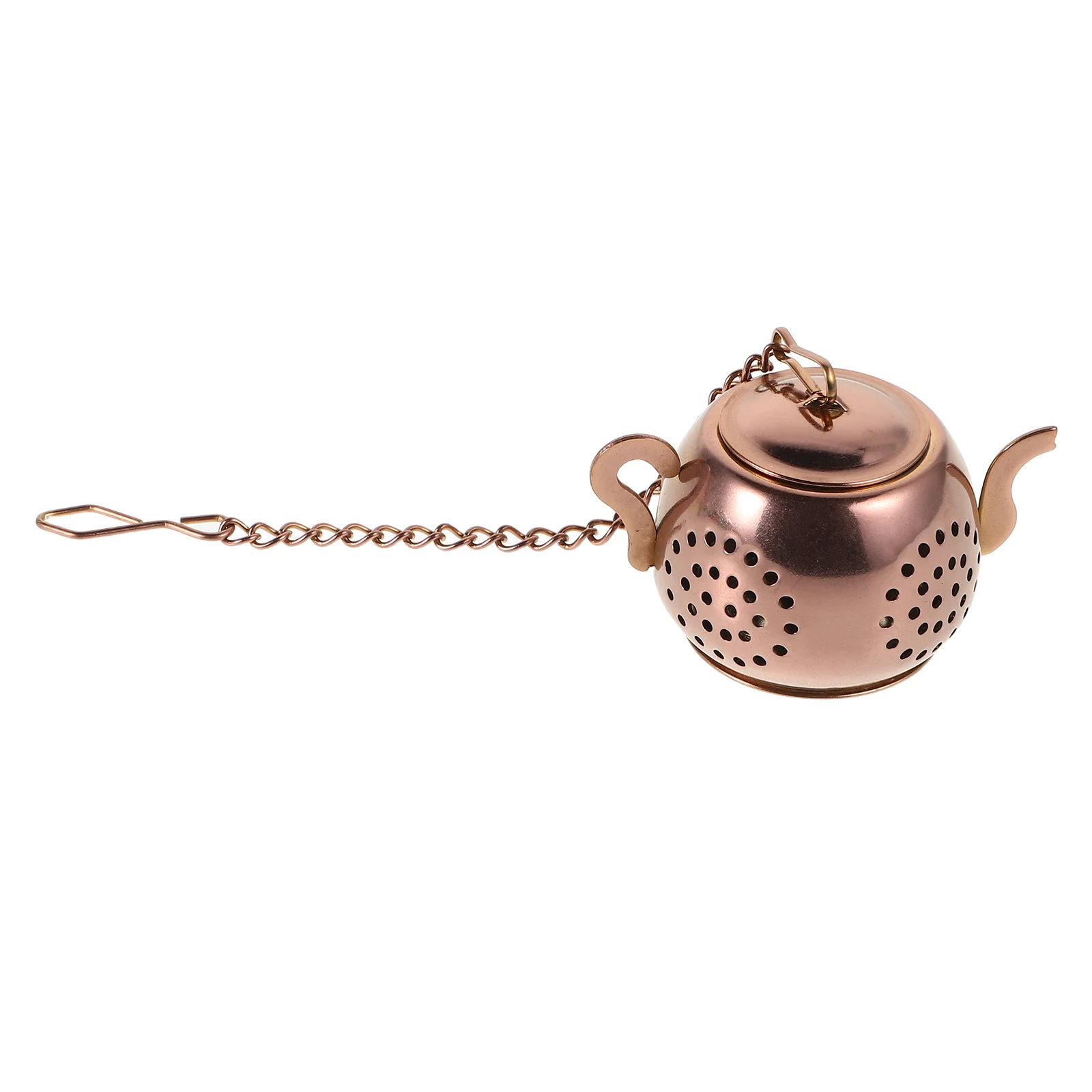 Stainless Steel Tea Infuser Teapot Shape Hook Strainer Fine Mesh Loose Cute Teapot Shaped Accessories Smooth
Stainless Steel Tea Infuser Teapot Shape Hook Strainer Fine Mesh Loose Cute Teapot Shaped Accessories Smooth