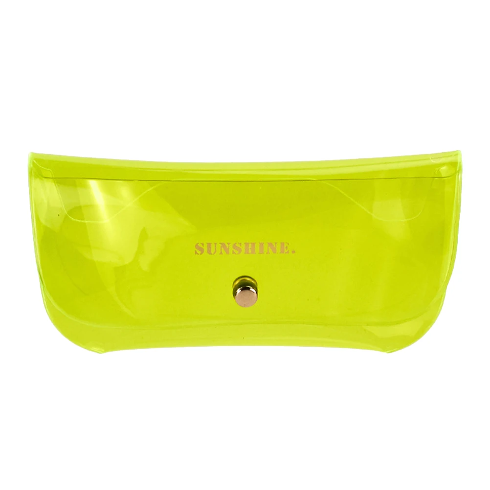 Glasses Case Sunglasses Pouch Eyewear Bag PVC Waterproof Storage Glasses Makeup Travel Accessories Protective Holder
Glasses Case Sunglasses Pouch Eyewear Bag PVC Waterproof Storage Glasses Makeup Travel Accessories Protective Holder