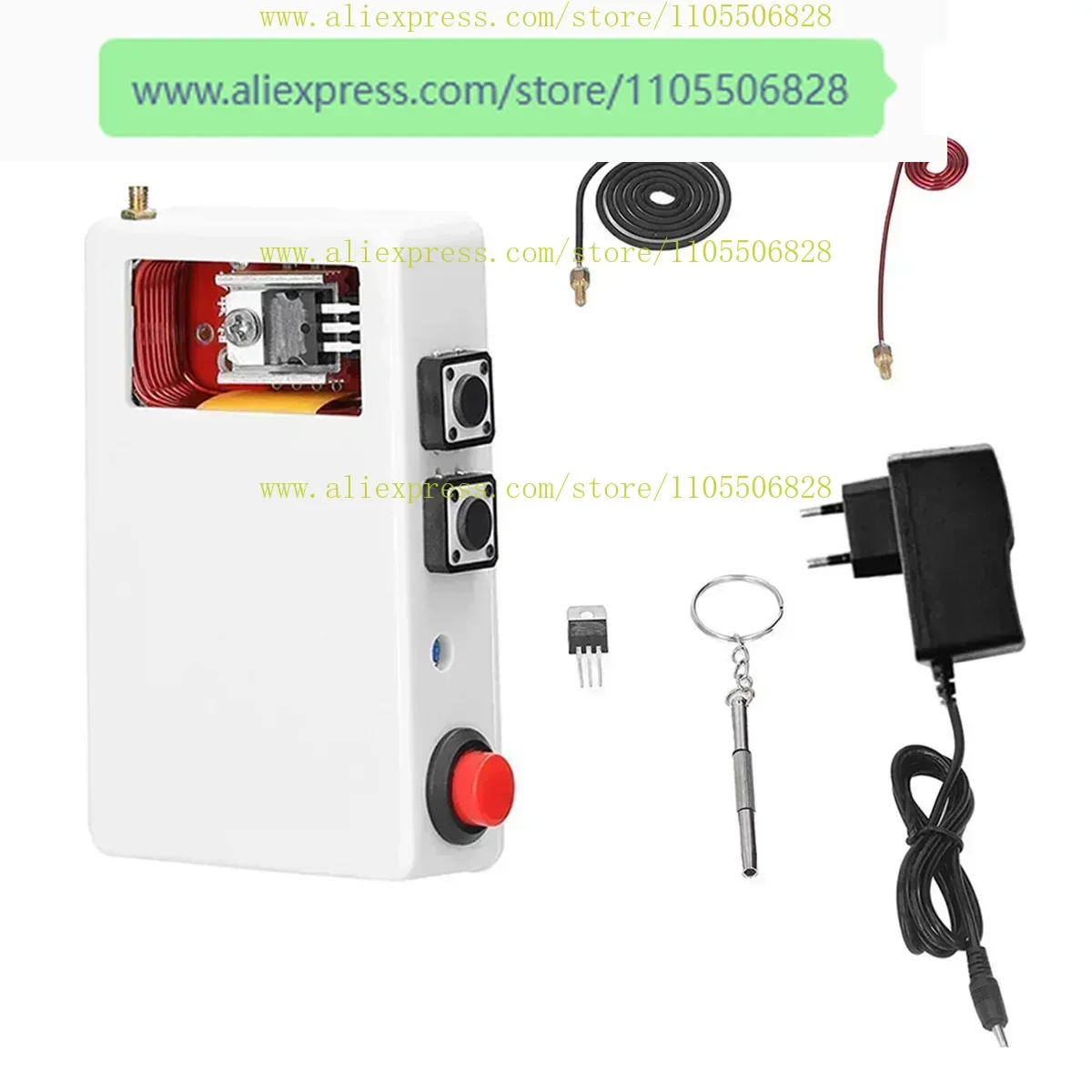 150MHz 95W Multifunctional High Frequency Generator Electromagnetic Pulse Generator Transmitter EU Plug White
150MHz 95W Multifunctional High Frequency Generator Electromagnetic Pulse Generator Transmitter EU Plug White