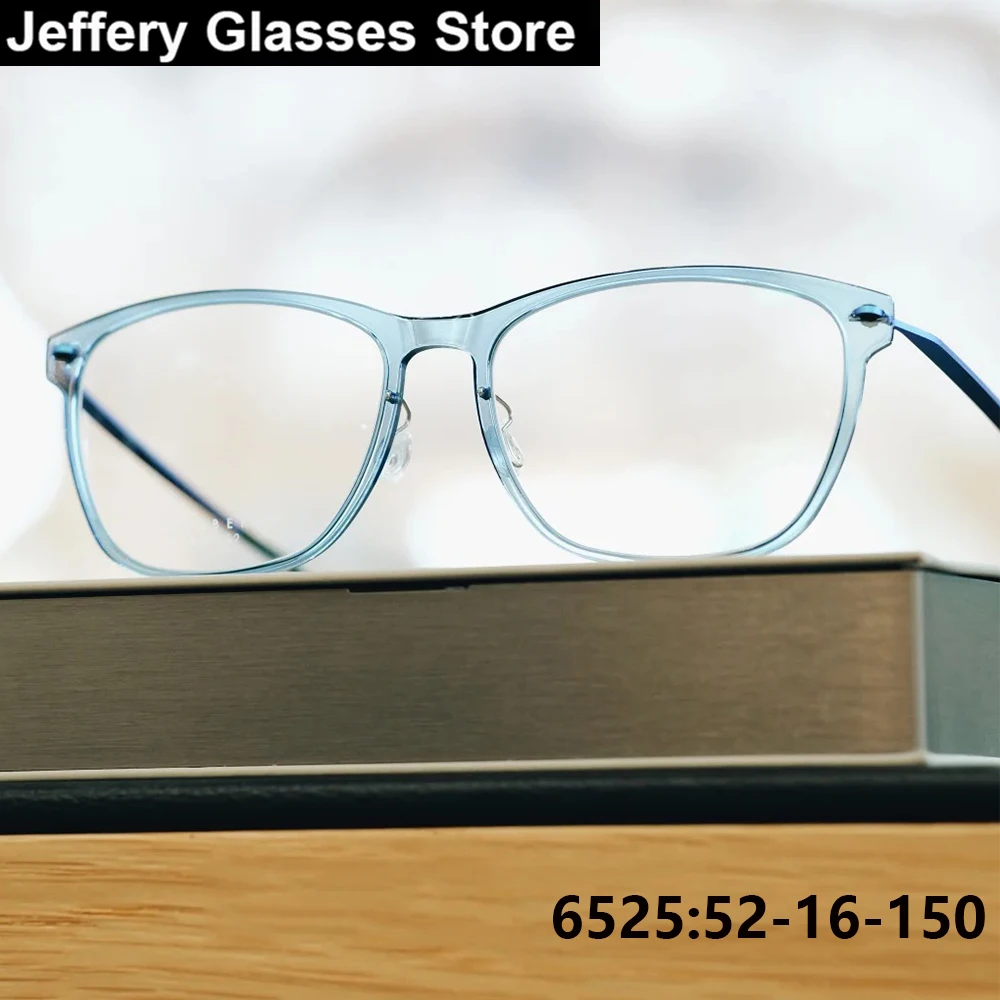 Denmark Brand Suqare 6525 Glasses Frame Titanium Acetate Ultralight Screwless Eyeglasses Fashion Vintage Brown Eyewear Spectacle
Denmark Brand Suqare 6525 Glasses Frame Titanium Acetate Ultralight Screwless Eyeglasses Fashion Vintage Brown Eyewear Spectacle