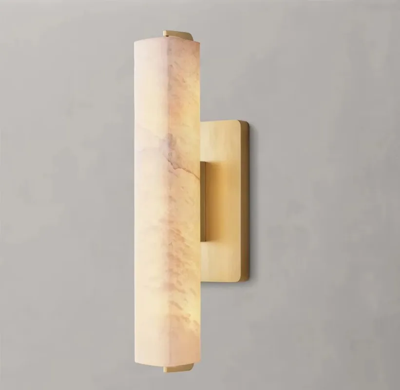 Modern Alabaster Single Sconce Led Wall Scone for Living Room Bedroom Hotel
Modern Alabaster Single Sconce Led Wall Scone for Living Room Bedroom Hotel