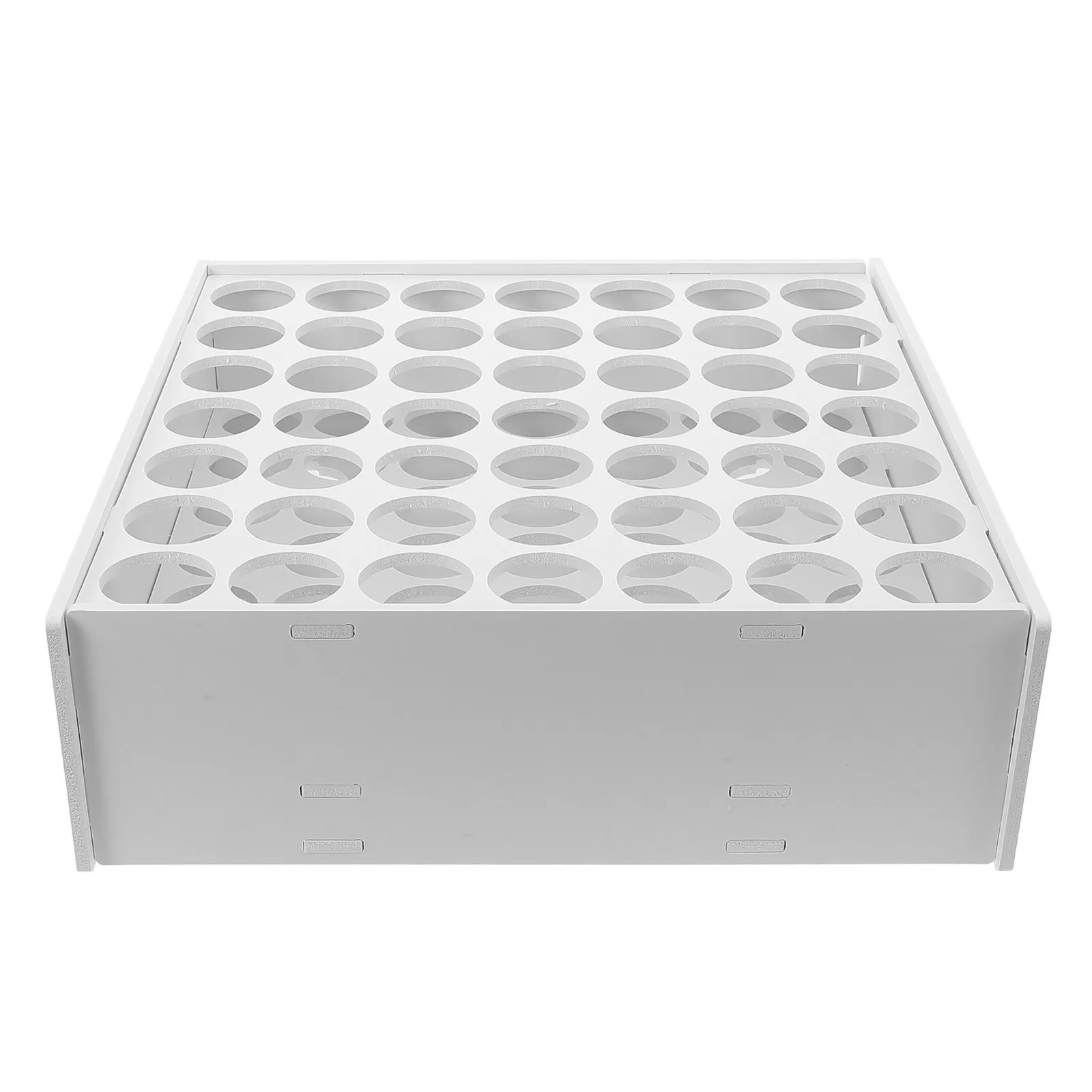 49-Slot Wooden Paint Rack Stand for Artists Pigment Bottle Holder Desktop Organizer Storage Rack for Oil Water Ink Paints Home
49-Slot Wooden Paint Rack Stand for Artists Pigment Bottle Holder Desktop Organizer Storage Rack for Oil Water Ink Paints Home