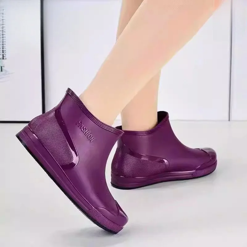 Women's ort Rain Boots Anti-Slip Waterproof Wear-Resistant Kitchen Work Gloves Faionable Adult Casual Water oes
Women's ort Rain Boots Anti-Slip Waterproof Wear-Resistant Kitchen Work Gloves Faionable Adult Casual Water oes