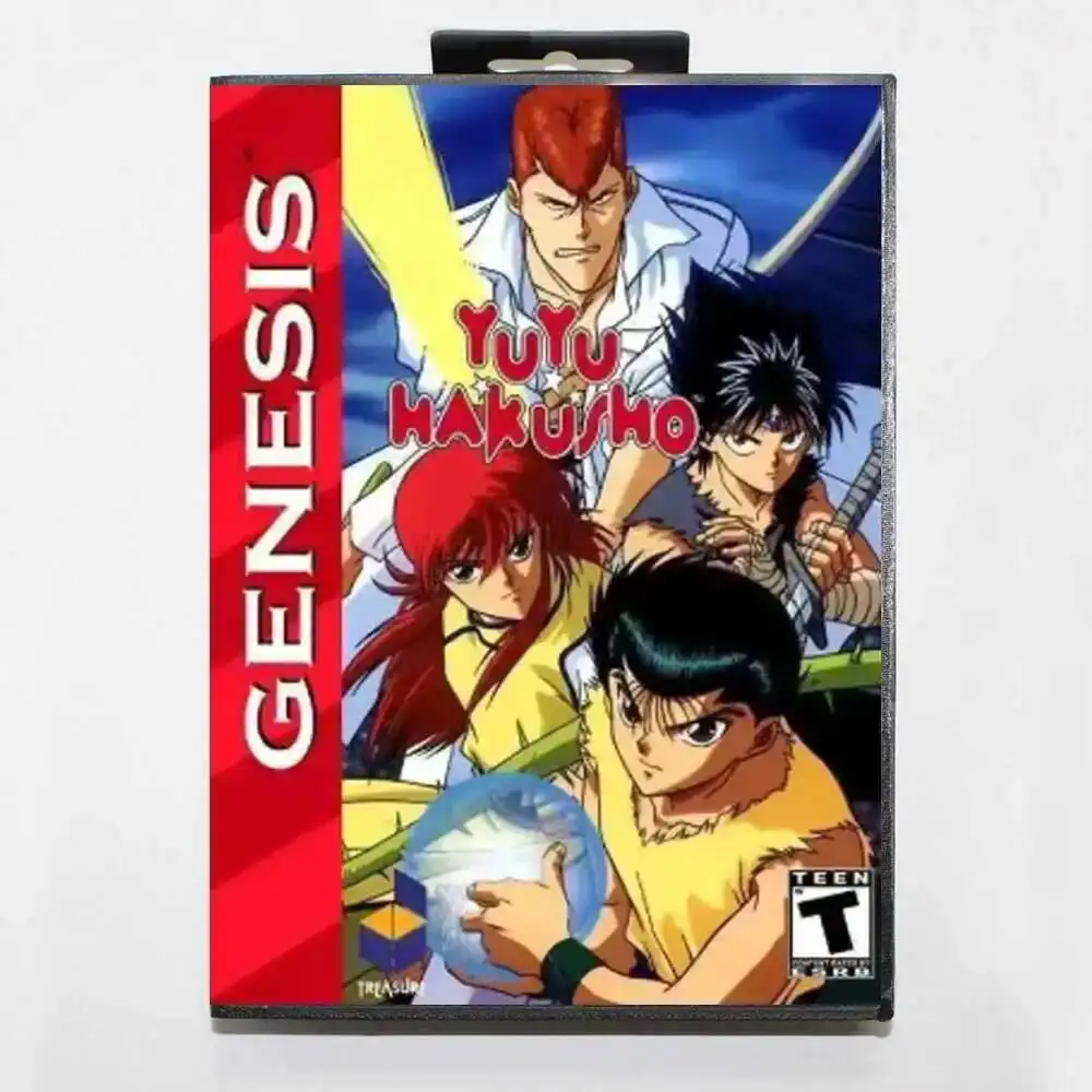 YuYu Hakusho MD Game Card 16 Bit USA Cover for Sega Megadrive Genesis Video Game Console Cartridge
YuYu Hakusho MD Game Card 16 Bit USA Cover for Sega Megadrive Genesis Video Game Console Cartridge