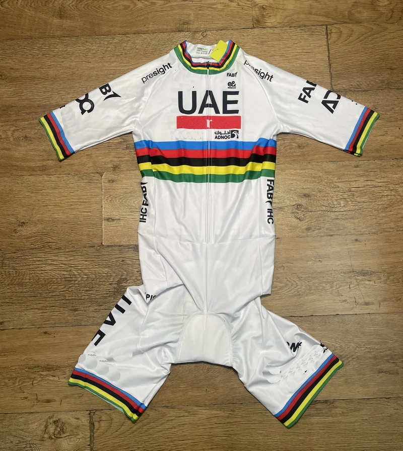 Комбинезон LASER CUT 2024, боди UAE TEAM WORLD CHAMPION, КОРОТКИЙ велосипедный трикотаж, одежда для велосипеда Maillot Ropa Ciclismo
Комбинезон LASER CUT 2024, боди UAE TEAM WORLD CHAMPION, КОРОТКИЙ велосипедный трикотаж, одежда для велосипеда Maillot Ropa Ciclismo