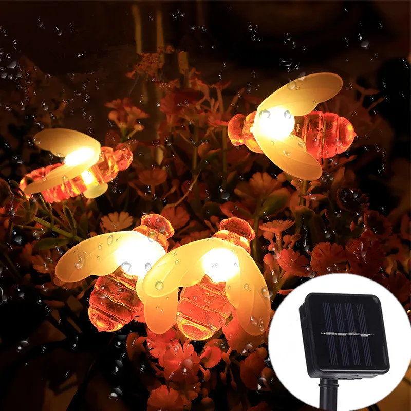 Fairy Christmas Wedding Garland Garden Party Camping Decoration 8 Lighting Modes Outdoor Solar Crystal Globe Bee String Lights
Fairy Christmas Wedding Garland Garden Party Camping Decoration 8 Lighting Modes Outdoor Solar Crystal Globe Bee String Lights