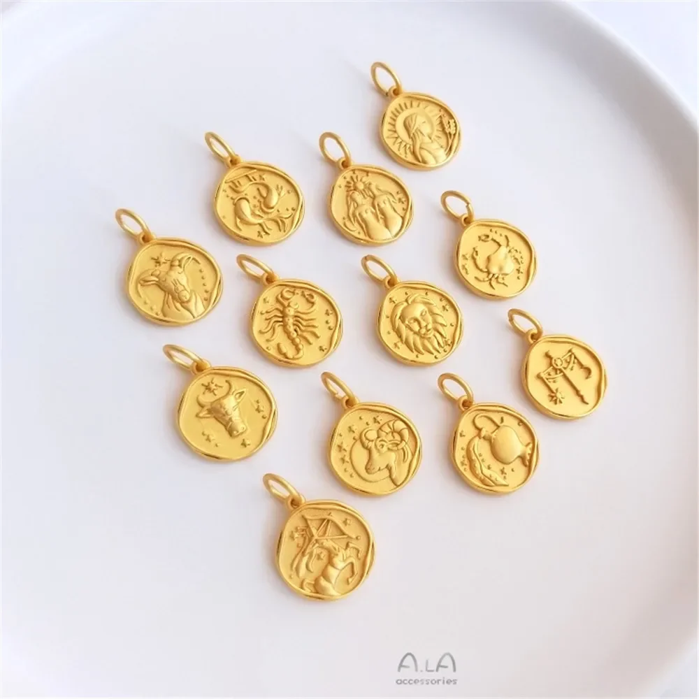 12 Zodiac pendant 12 zodiac pendant handmade DIY bracelet necklace ornaments hanging ornaments
12 Zodiac pendant 12 zodiac pendant handmade DIY bracelet necklace ornaments hanging ornaments