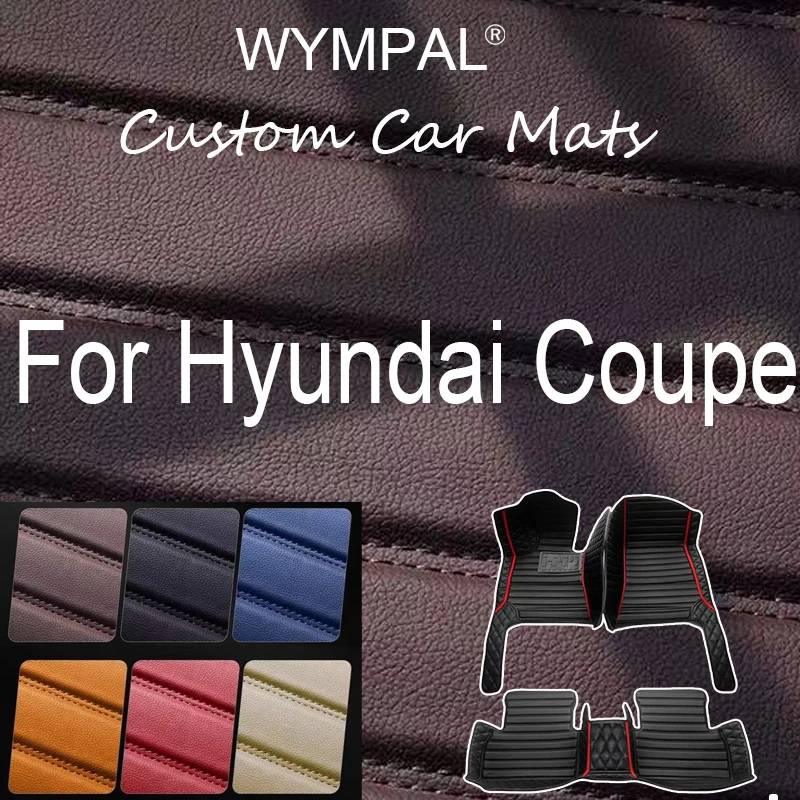 Luxury Customized Car floor mats for Hyundai Coupe 2004 2005 2006 auto foot Pads automobile carpet cover interior mats
Luxury Customized Car floor mats for Hyundai Coupe 2004 2005 2006 auto foot Pads automobile carpet cover interior mats
