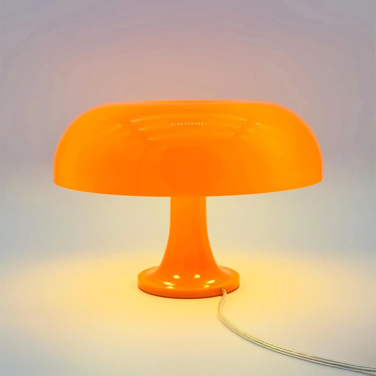 Orange Mushroom Lamp for Bedroom Decor, Modern Retro Lighting with Replaceable Bulb
Orange Mushroom Lamp for Bedroom Decor, Modern Retro Lighting with Replaceable Bulb