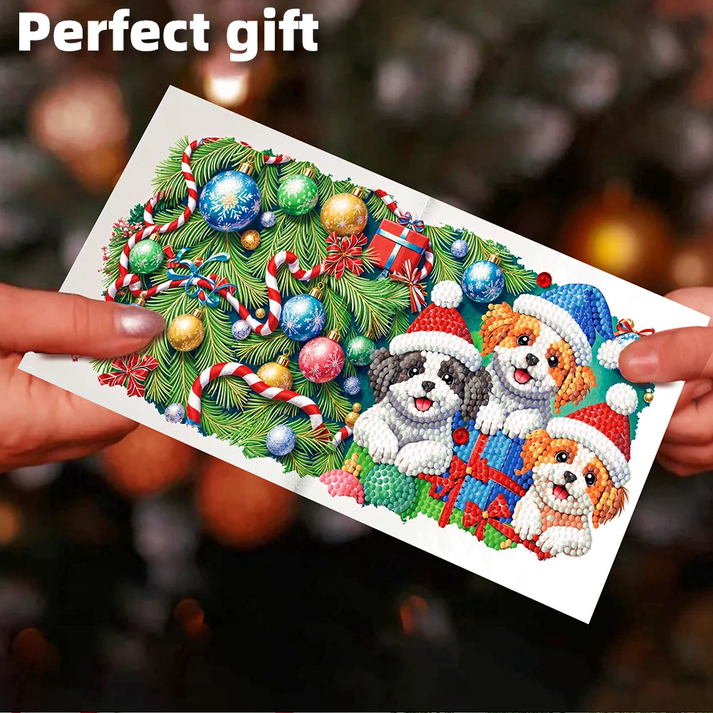 12PCS DIY Xmas Print Diamond Painting Greeting Card Set Diamond Art Handmade Cards for Birthdays Thanksgiving & Special Occasion
12PCS DIY Xmas Print Diamond Painting Greeting Card Set Diamond Art Handmade Cards for Birthdays Thanksgiving & Special Occasion