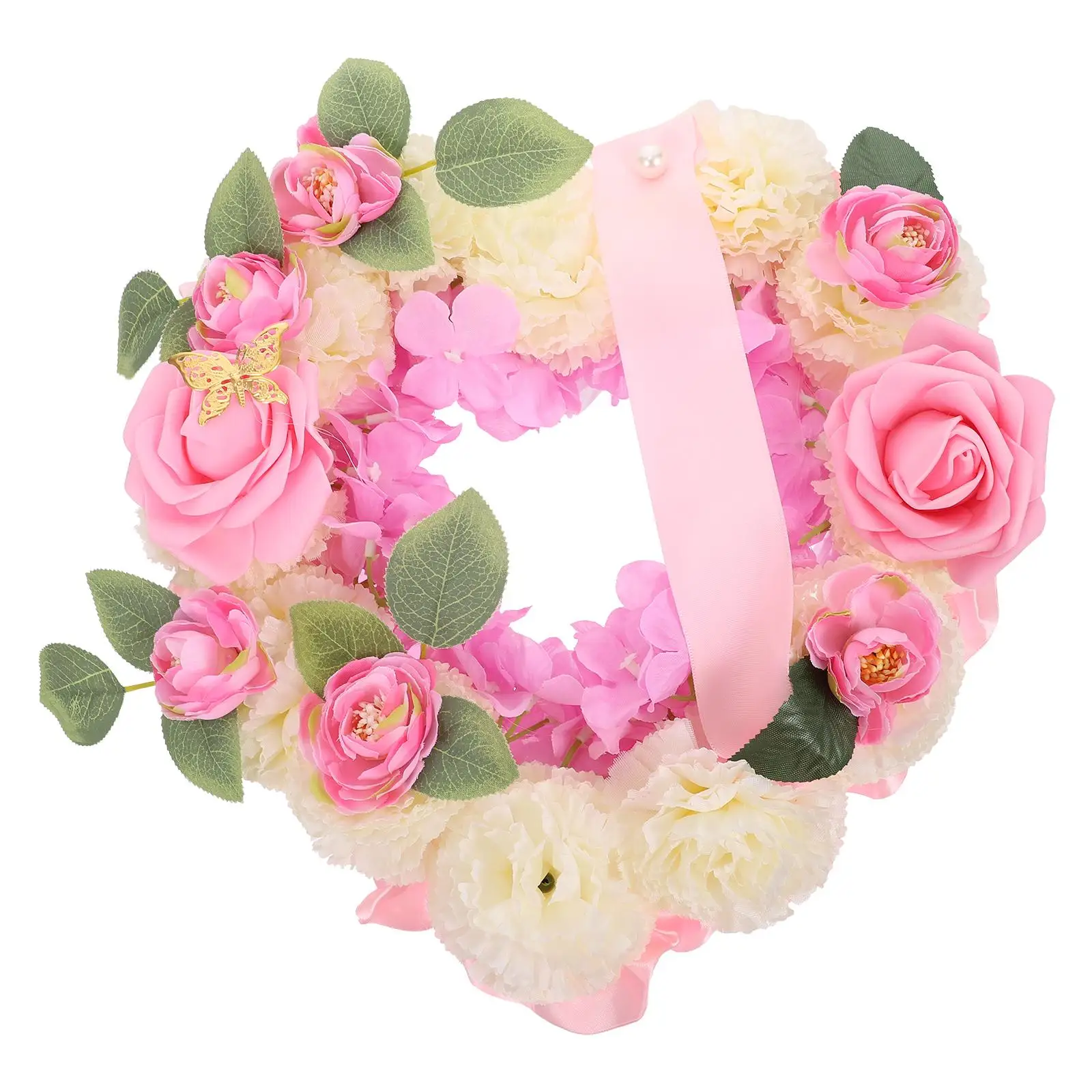 Artificial Flower Mother Wreaths Memorial for Graves Foam Decorations Valentine's Day Hanging Heart
Artificial Flower Mother Wreaths Memorial for Graves Foam Decorations Valentine's Day Hanging Heart